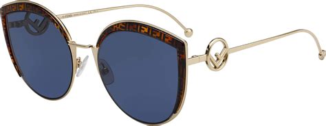 fendi ff 0290 s|Fendi Ff 0290/s Gold Sunglasses .